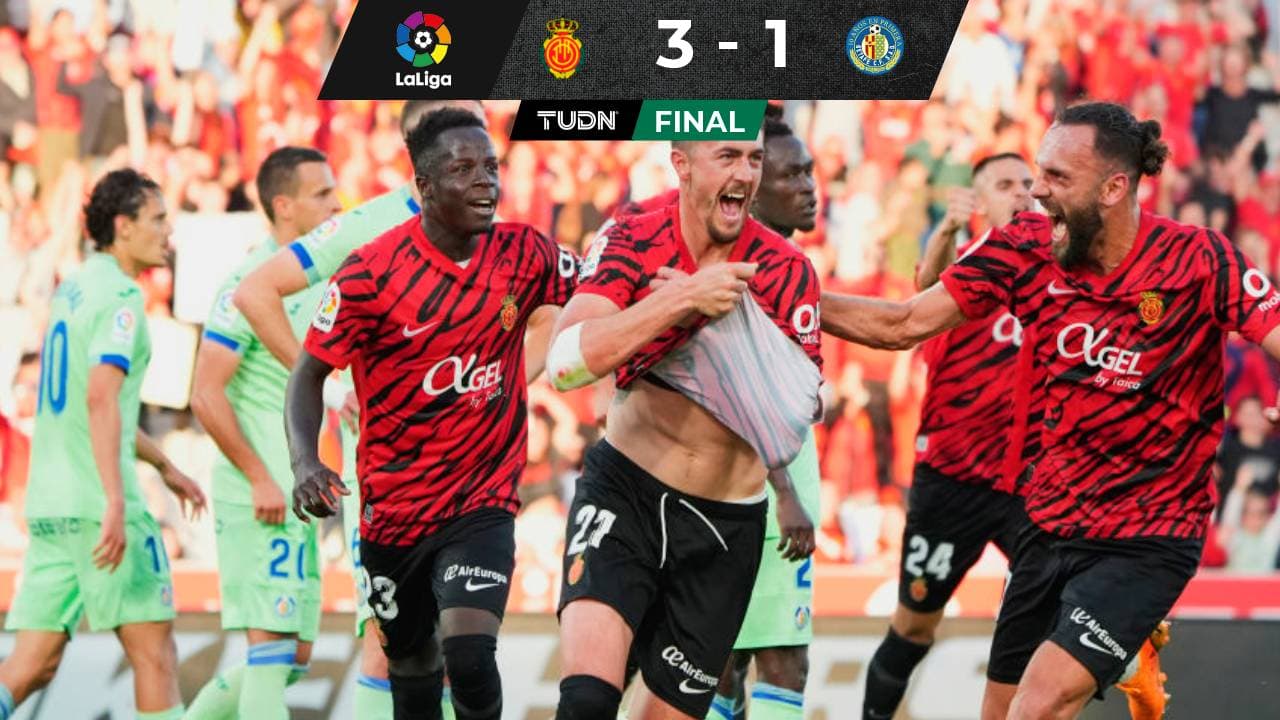 El Mallorca del Vasco Aguirre vence a Getafe y está muy cerca de la permanencia
