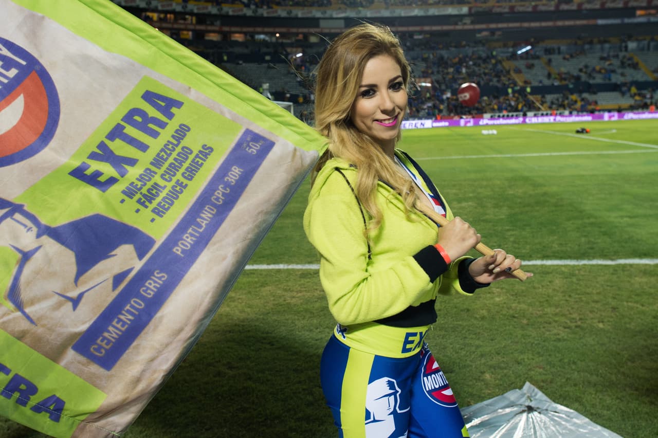 La belleza de las porristas en la fecha 17