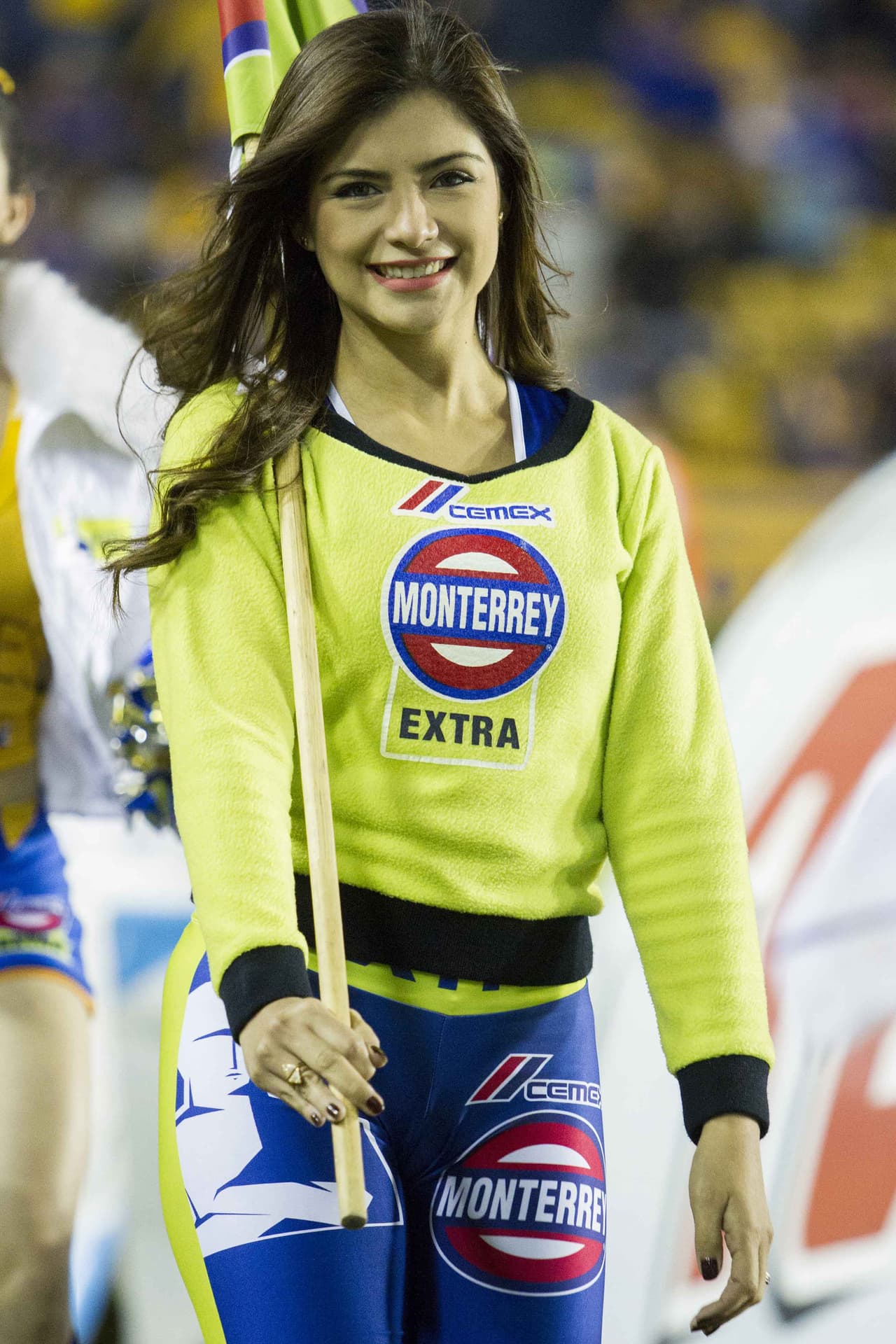 La belleza de las porristas en la fecha 17