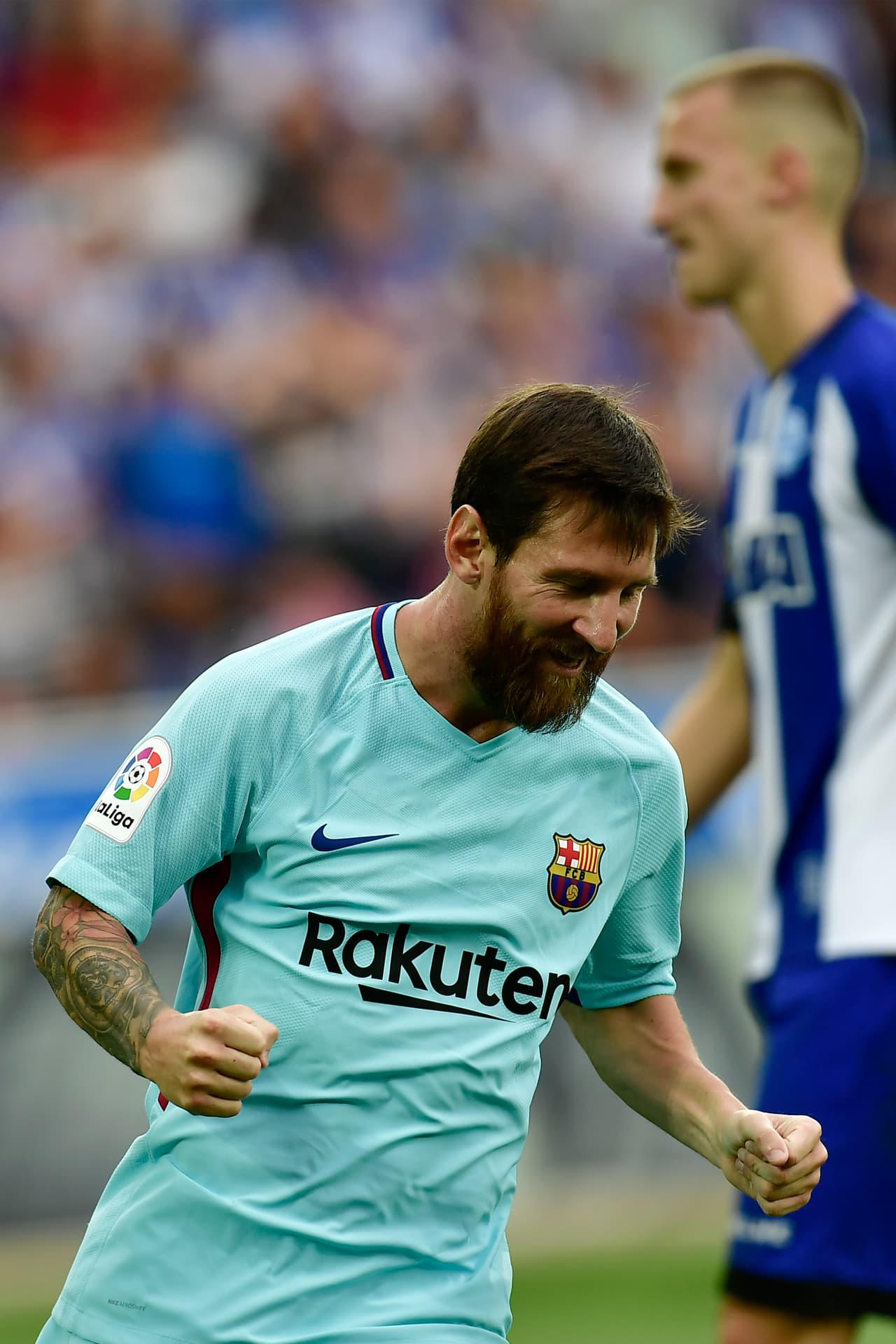 Aunque en la primera jornada Messi no pudo marcarle al Betis, sus goles comenzaron a llegar en el segundo partido ante el Alavés.