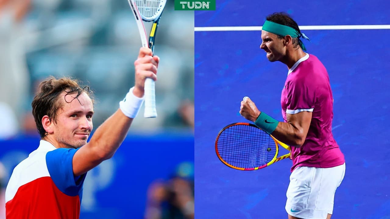 Listas las Semis del AMT 2022: Nadal y Medvedev se citan en Acapulco