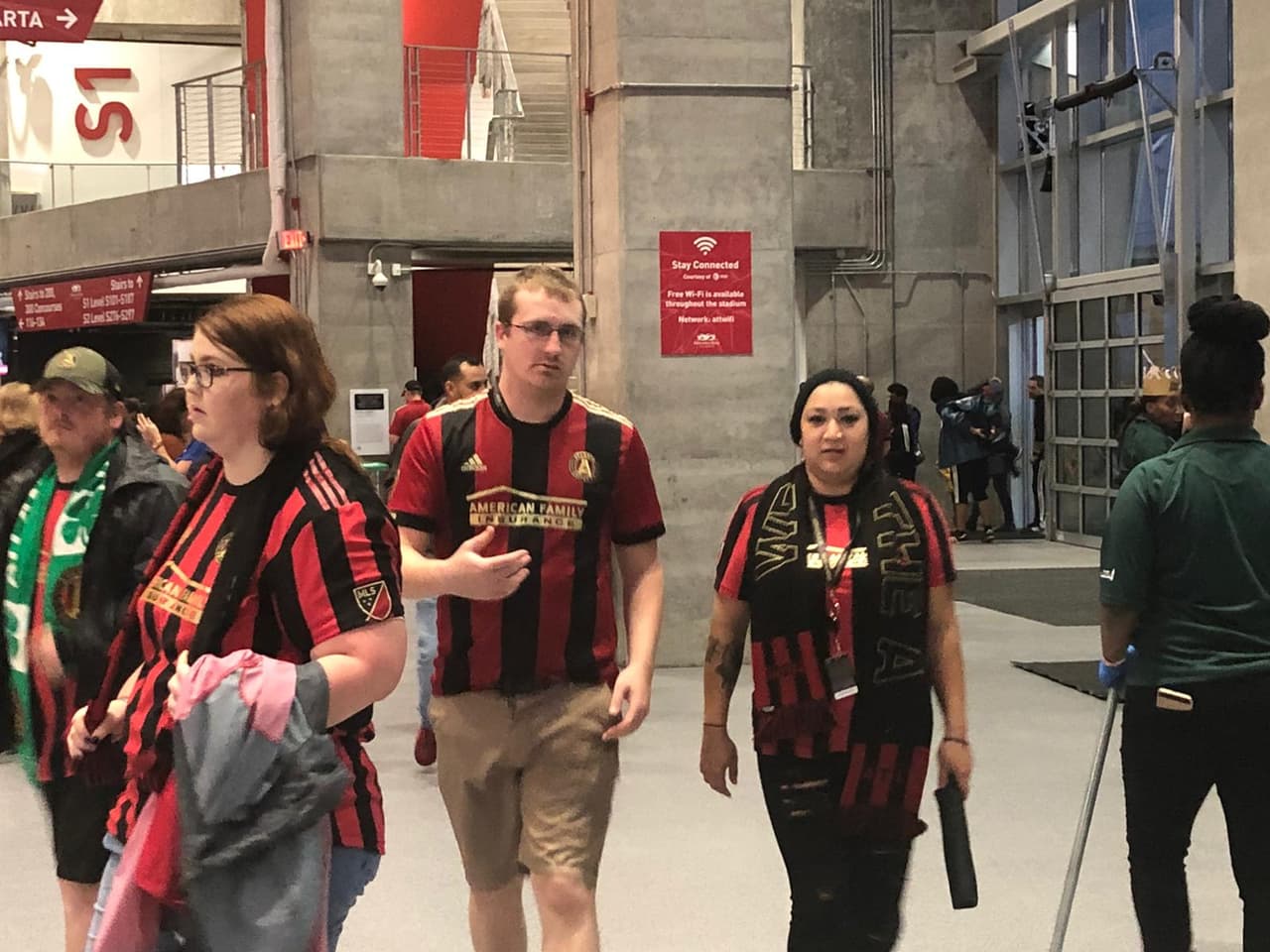 Gran ambiente en Atlanta para recibir la final de la Conferencia Este de la MLS.