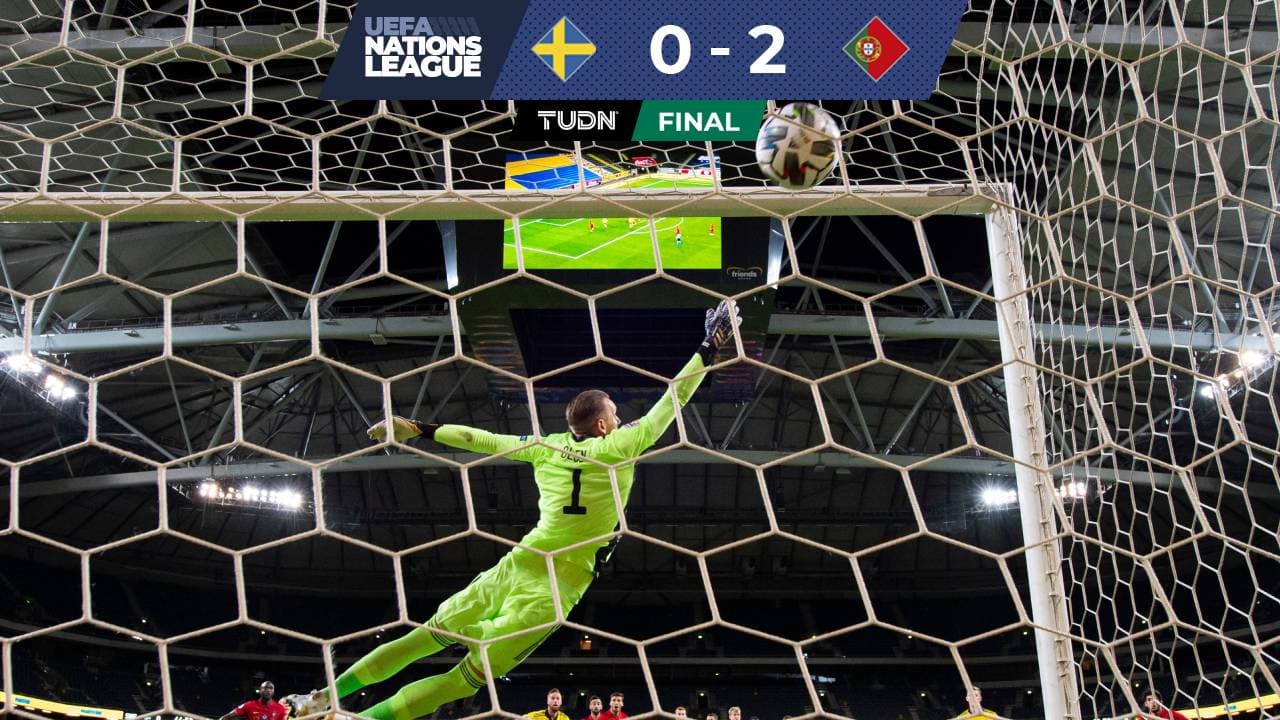 Cristiano centenario y triunfo para Portugal sobre Suecia