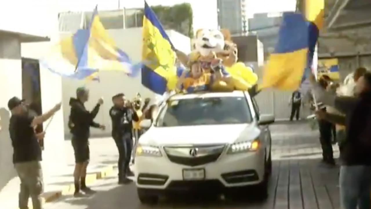 ¡Una locura! Canal de TV armó ‘caravana’ por triunfo de Tigres