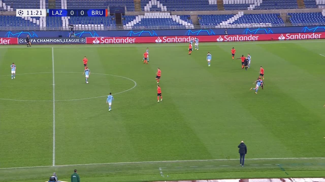 ¡GOOOL! Joaquin Correa anota para Lazio.