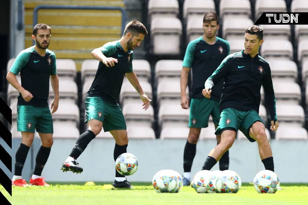 ¿Lesionado? Cristiano se entrena con normalidad en Portugal