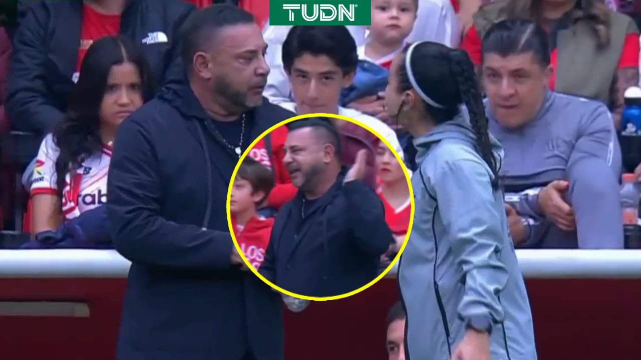 'Turco' Mohamed tiene polémico gesto contra Katia Itzel en el Toluca vs. Atlas