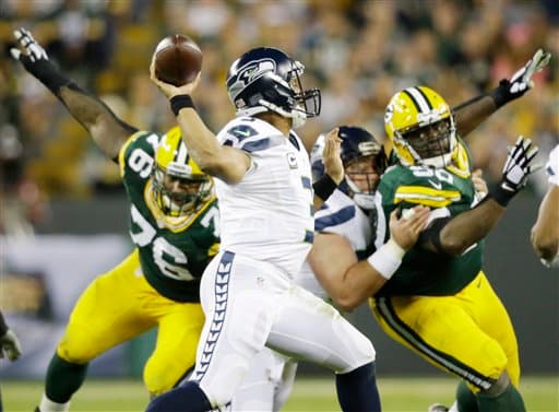 Las mejores imágenes del duelo de la S2, los Seahawks visitando a los Packers.