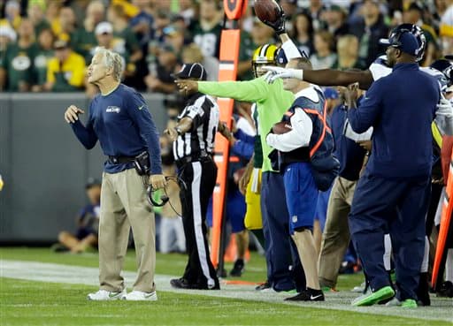 Las mejores imágenes del duelo de la S2, los Seahawks visitando a los Packers.