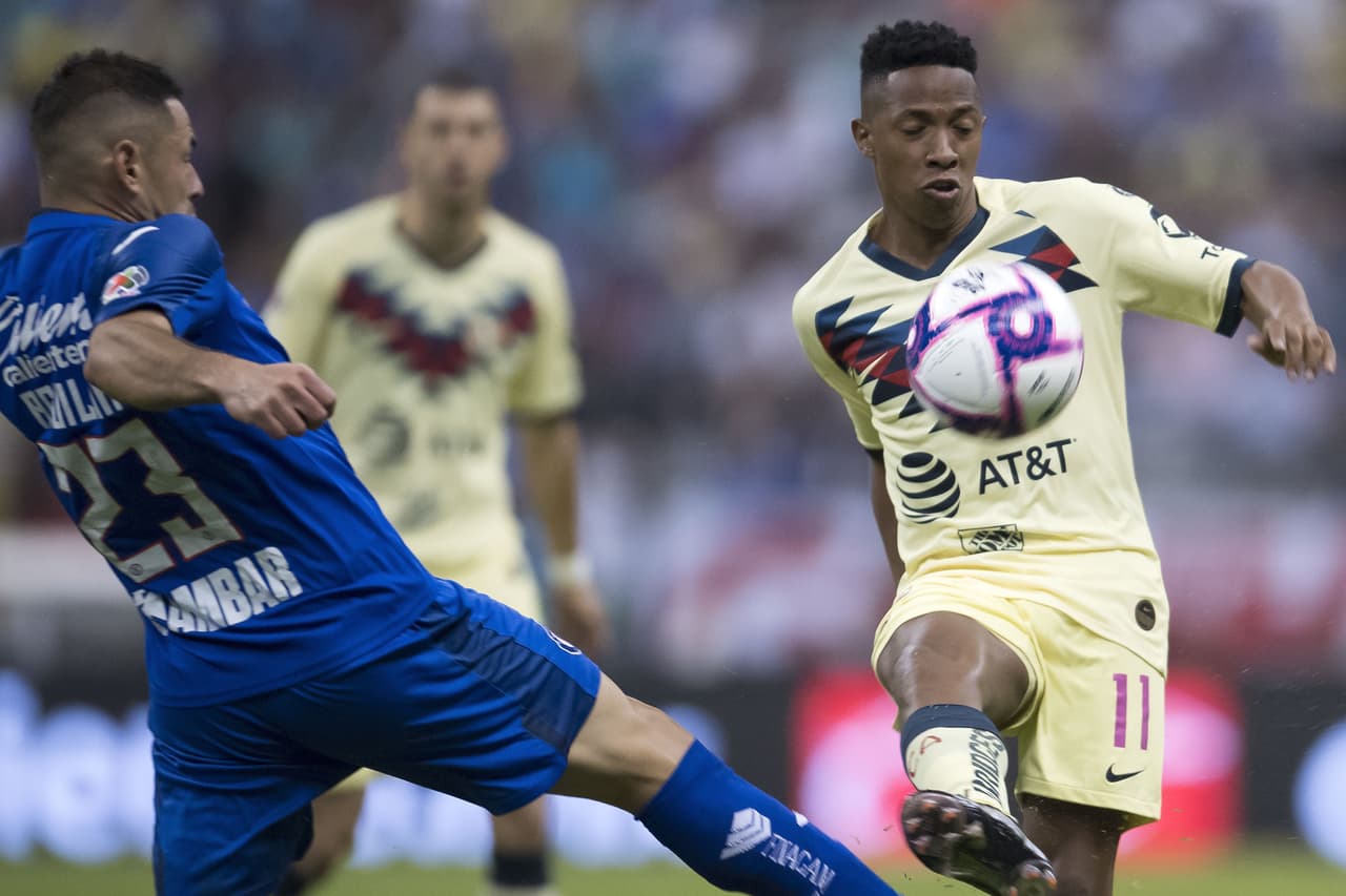 Cruz Azul consigue su segunda victoria consecutiva sobre el América.