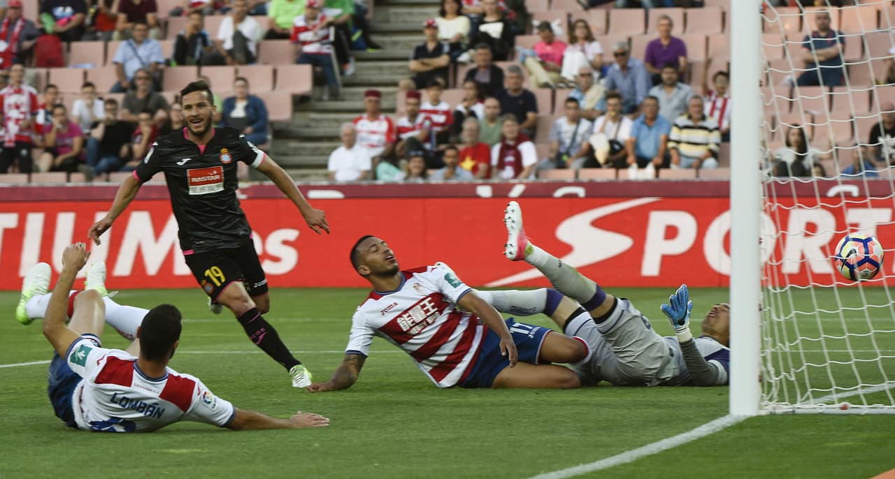 Leo Baptistao fue el encargado de sumar el primer gol de la jornada, muy temprano, al minuto 3.