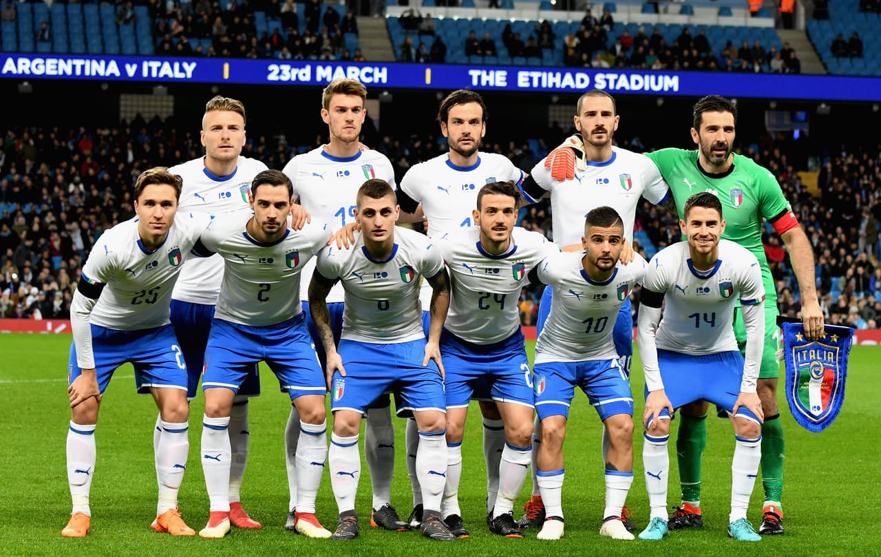 <b>20. Italia </b>(UEFA) - Caerá seis puestos