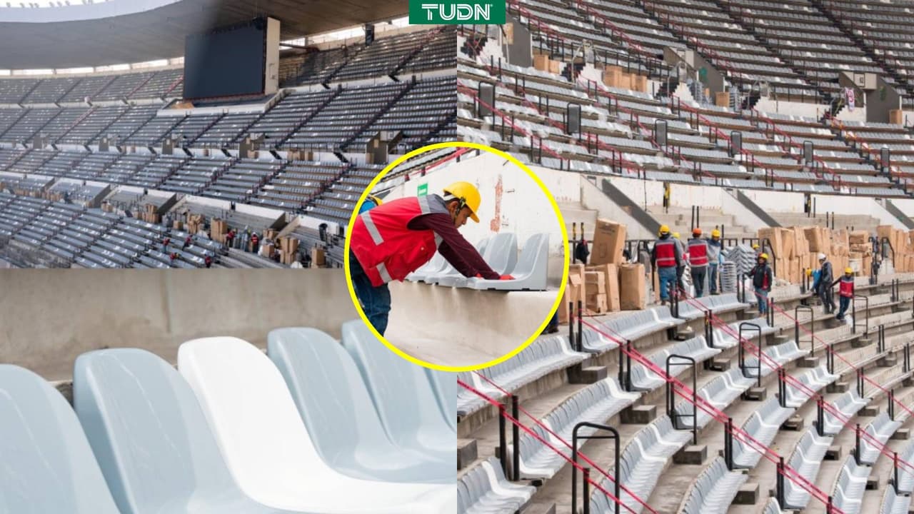El Estadio Ciudad de México muestra parte de la remodelación para el Mundial 2026 