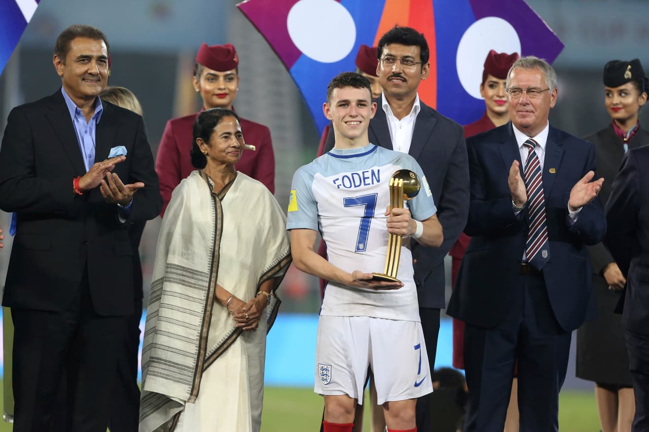 Así como Solanke, pero en el Mundial Sub-17 de la India, el delantero fue elegido como Balón de Oro del torneo.