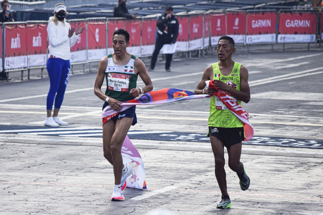 Mexicanos dan final de fotografía en el Maratón de la CDMX