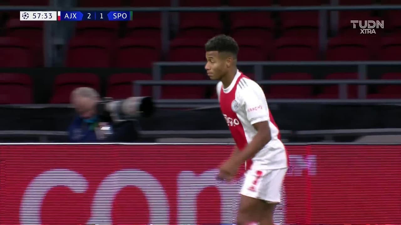 Cayo el tercero del Ajax... Neres puso el 3-1 sobre Sporting CP