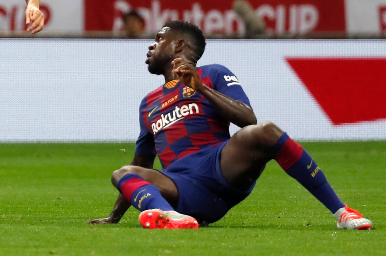 Umtiti da positivo por coronavirus con el Barcelona