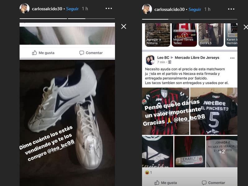 Carlos Salcido, molesto por el poco valor que le dan a sus regalos a un aficionado.