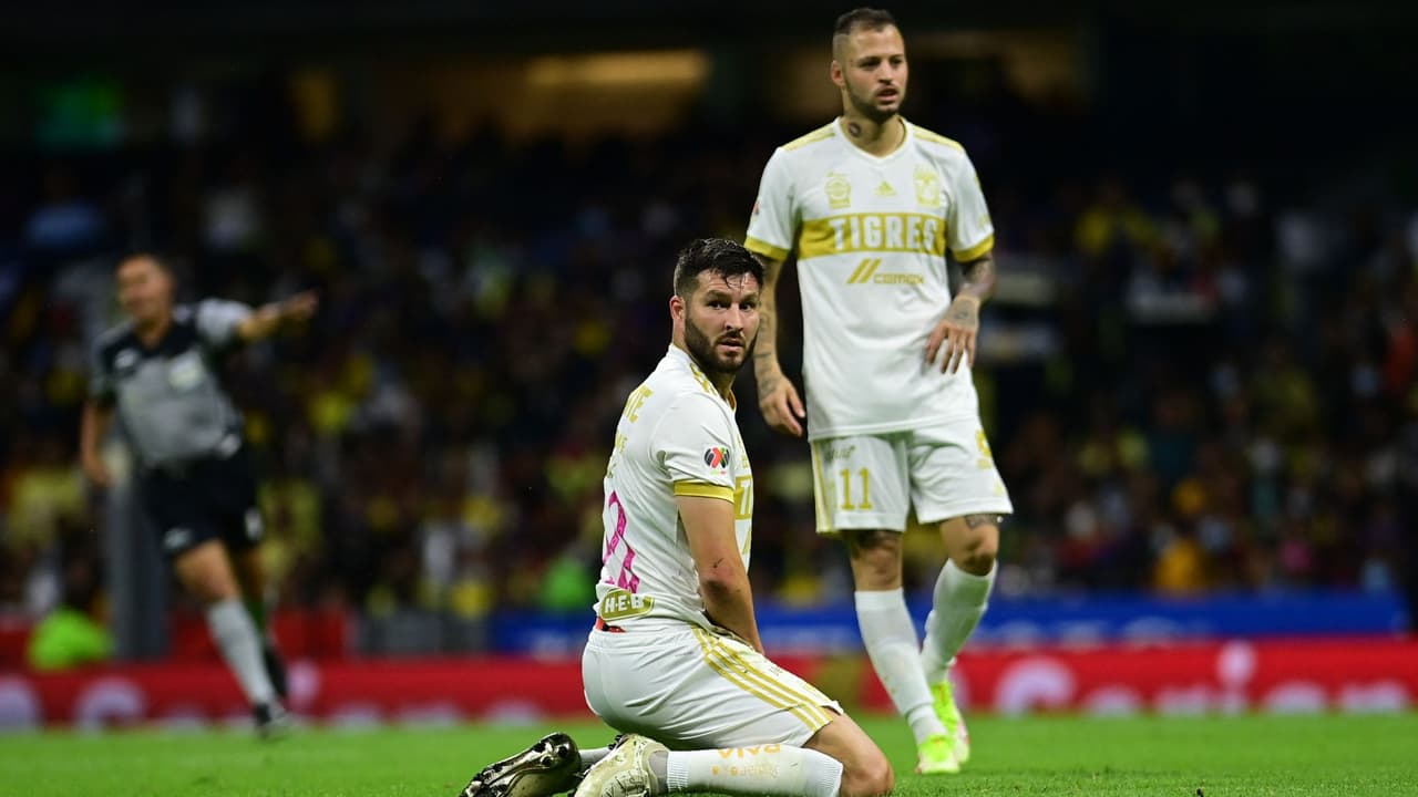 Gignac se pierde el partido de Tigres y Nico López lo suplirá