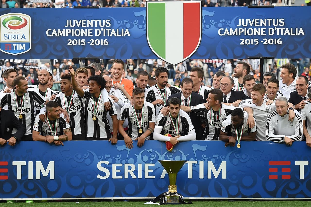 Juventus, actual campeón de la Serie A