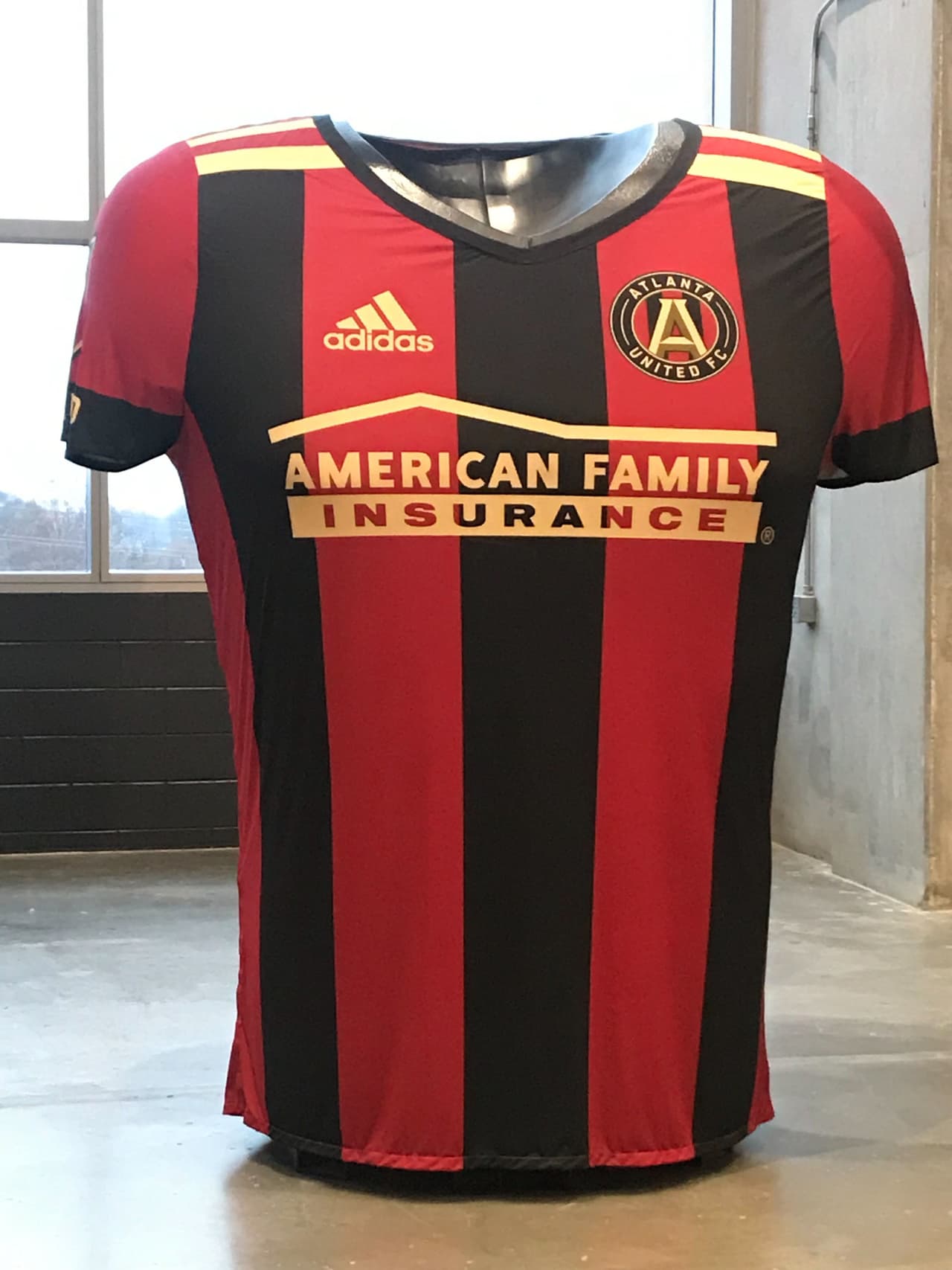El negro, el rojo y el dorado, siempre presentes en Atlanta. (FutbolMLS.com)