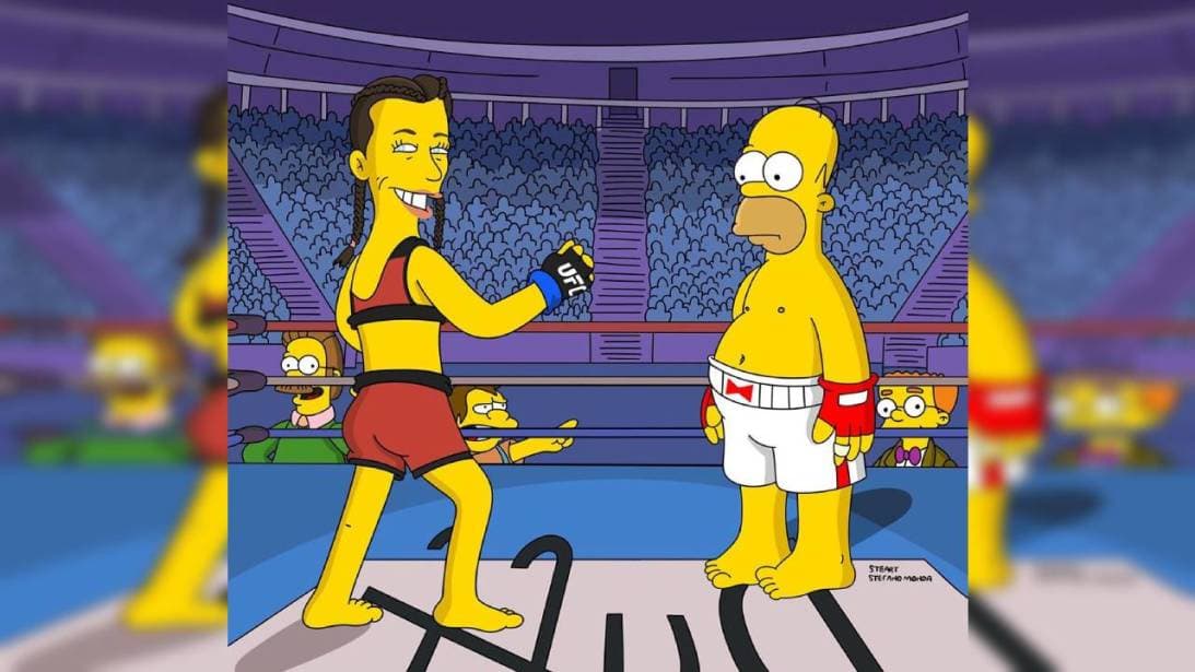 La peladora polaca de artes marciales mixtas, Joanna Jedrzejczyk, ya sabe lo que es ser campeona de la UFC.