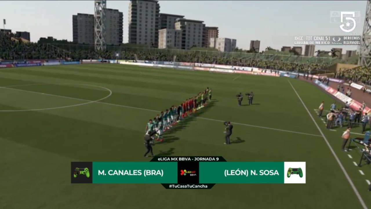 Juárez 0-4 León | eLiga MX | Marco Canales cayó 0-4 ante Nicolás Sosa, quien colecciona goleadas en el futbol virtual.