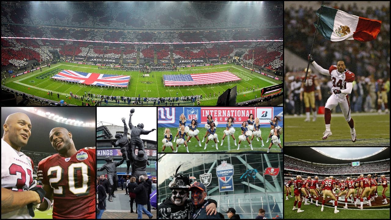 La NFL ha tratado de promover su deporte fuera de su país. Inicialmente lo hizo con el American Bowl, una serie de juegos de pretemporada fuera de Estados Unidos entre 1986 y 2005.