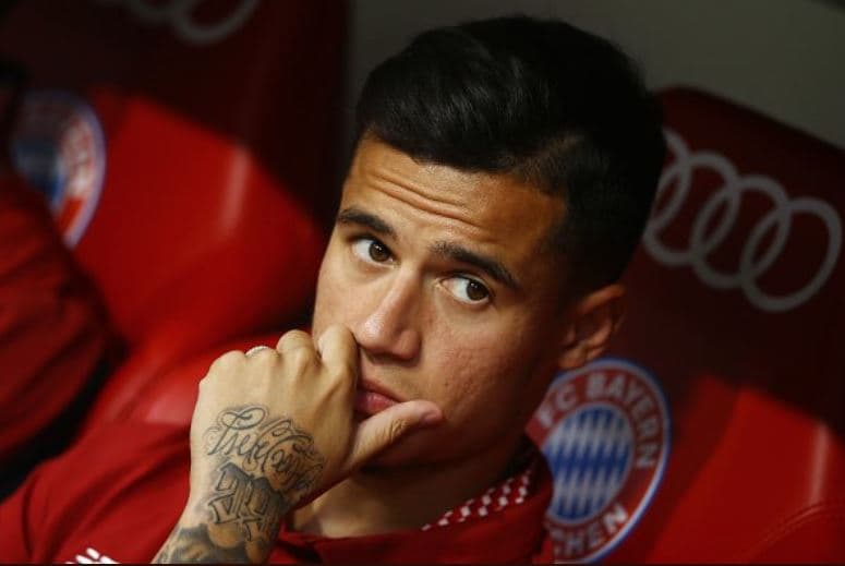 Develan el nuevo número de Coutinho por error