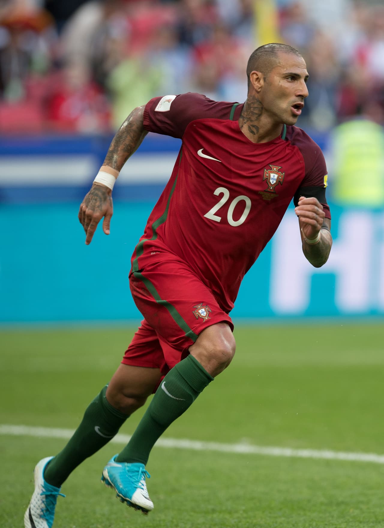 Era su primer gol oficial desde aquel que le marcó a Croacia en la Eurocopa de Francia 2016, en la prórroga, que le permitió a Portugal avanzar a los cuartos de final.