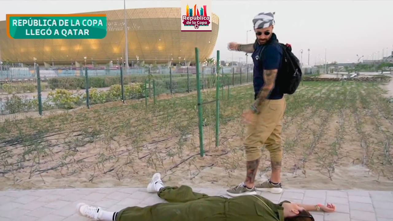 ¡Gran aventura! Marc y Tania, en busca del estadio Lusail