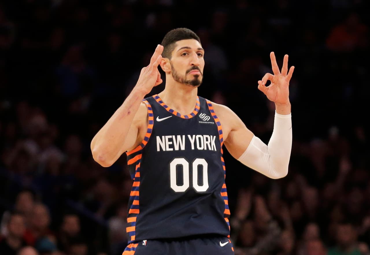 El poste turco Enes Kanter anotó 12 puntos en 25 minutos para New York.