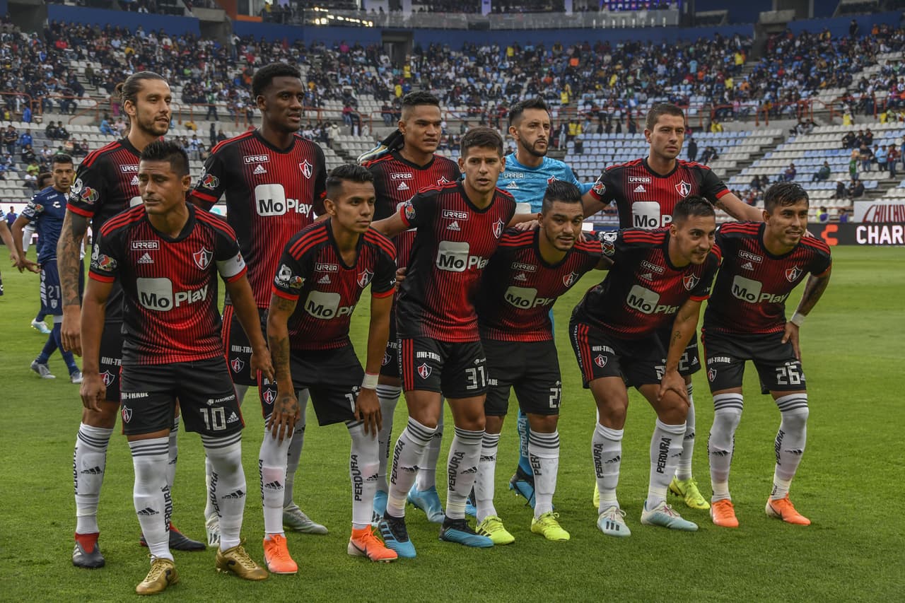 El Atlas se presentó en el estadio Hidalgo con estos elementos de arranque.