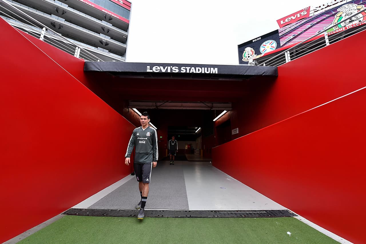 Así se vivió el entrenamiento del 25 de marzo de la Selección Mexicana de Fútbol en vías de preparación a su partido amistoso este martes en Levi's Stadium ante la representación de Paraguay en la fecha FIFA.