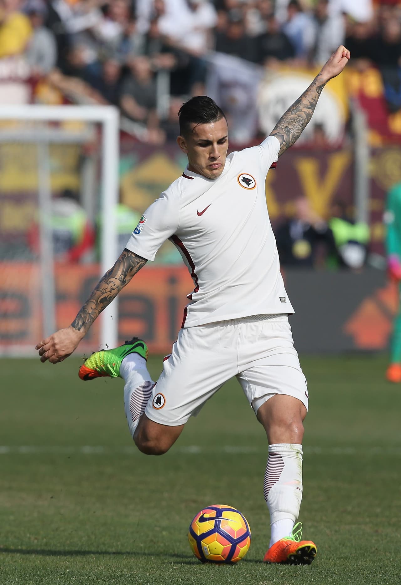 El surgido de las inferiores de Boca Juniors, Leandro Paredes, hizo una buena temporada con la Roma de Italia que le valió el interés de Sampaoli.