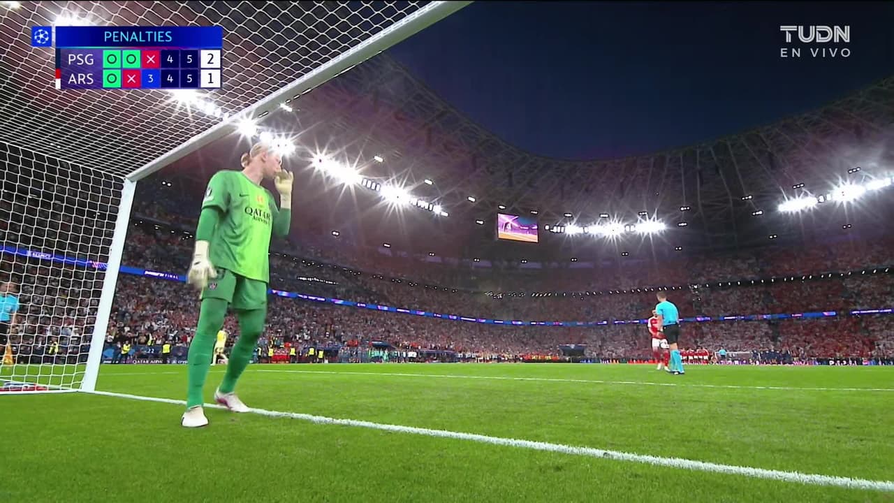 ¡GOL!  anota para Arsenal. Declan Rice