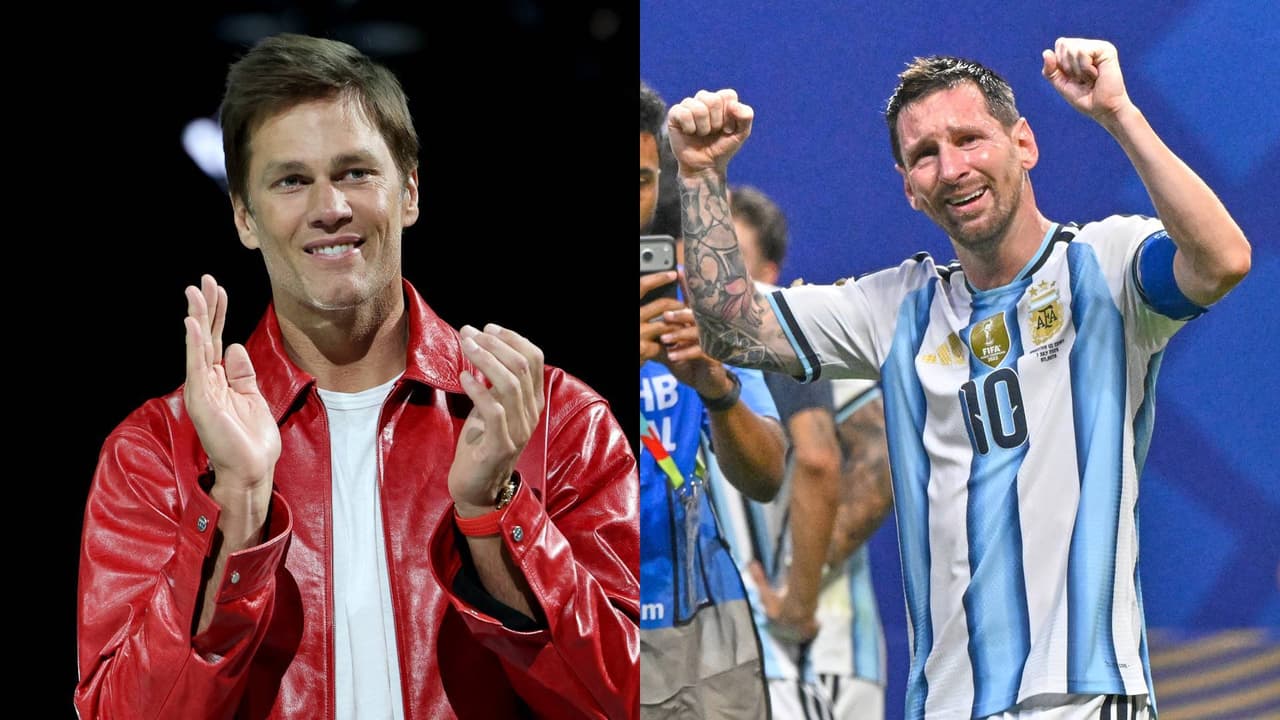 Tom Brady recordó su hazaña en el Super Bowl contra Atlanta con remontada de Lionel Messi