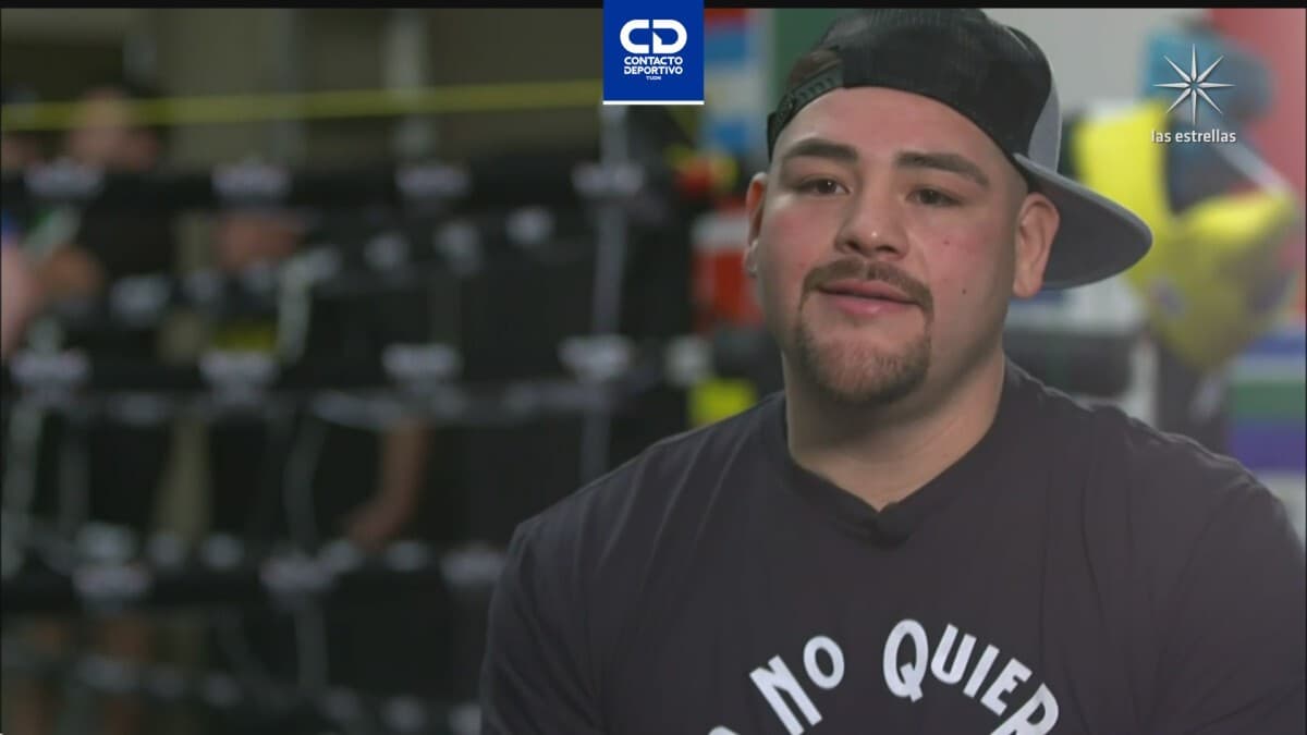 Andy Ruiz Jr. estaba enojado y le escribió a Canelo