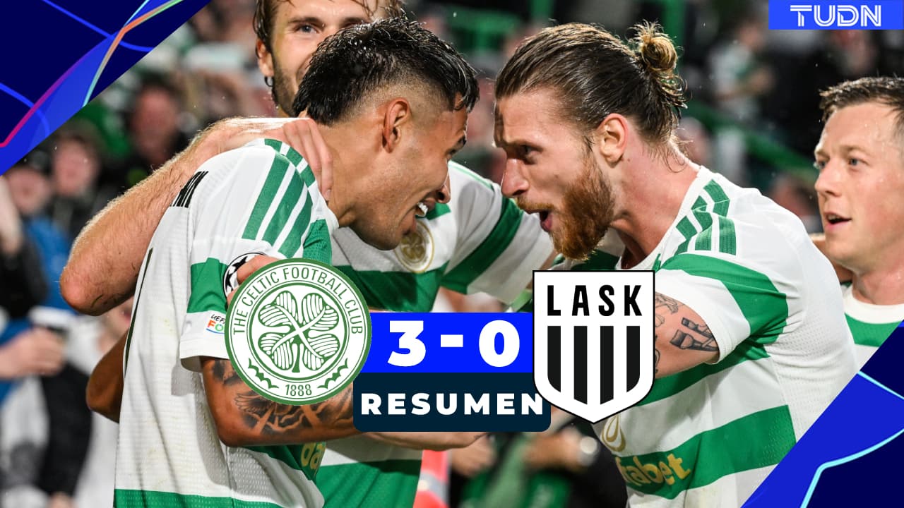 Celtic golea al LASK y tiene un pie en la fase de liga de la Champions League