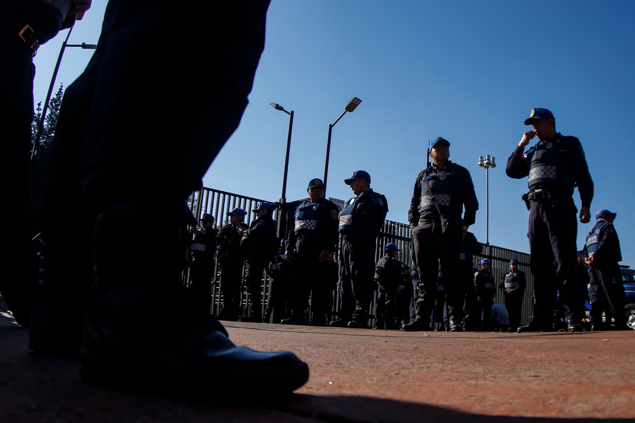 Las autoridades desplegaron dispositivos de seguridad para garantizar la calma en el estadio de Ciudad Universitaria para el partido de Pumas UNAM y América por la Jornada 7 del Clausura 2019 de la Liga MX.