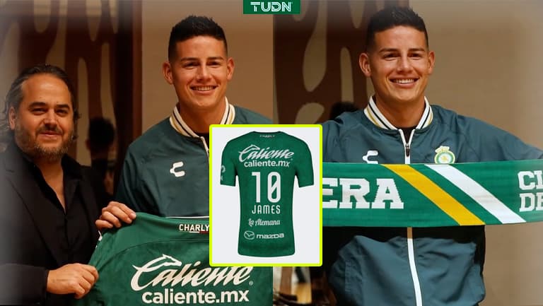 ¿Cuánto vale la playera de James Rodríguez en el León?