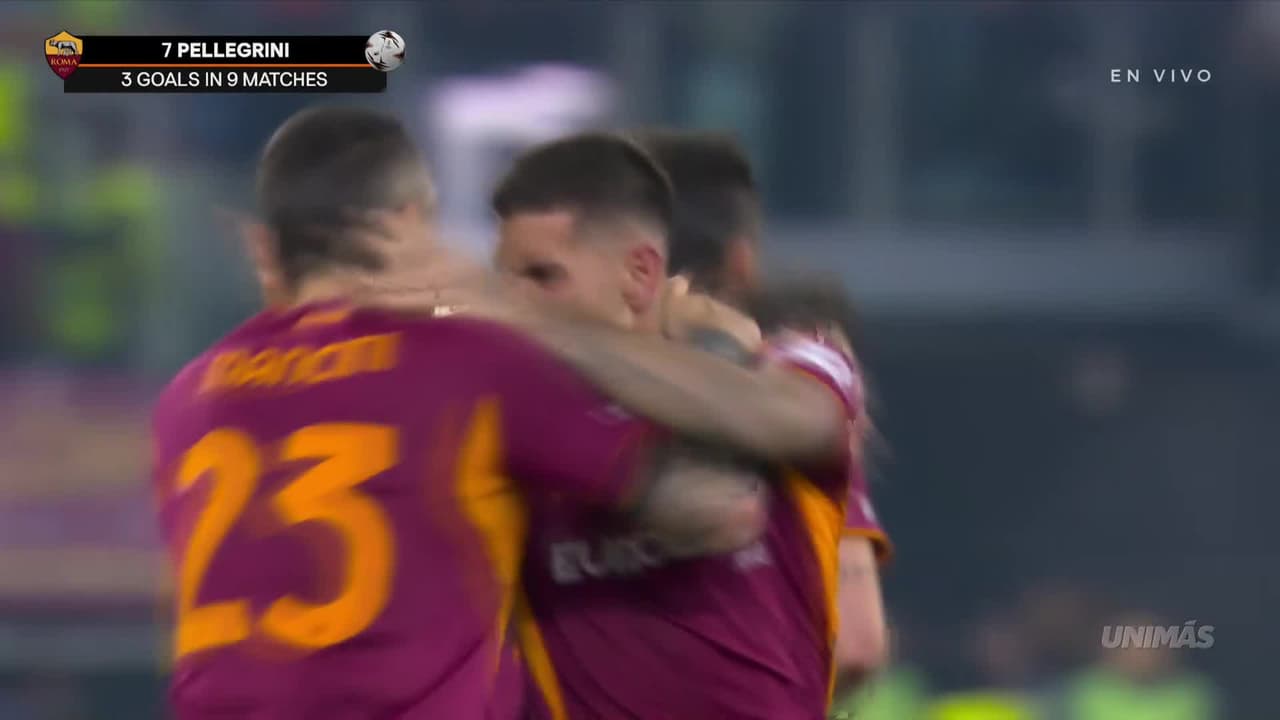 ¡Explota el Olímpico! La Roma empata el partido gracias al gol de Pellegrini