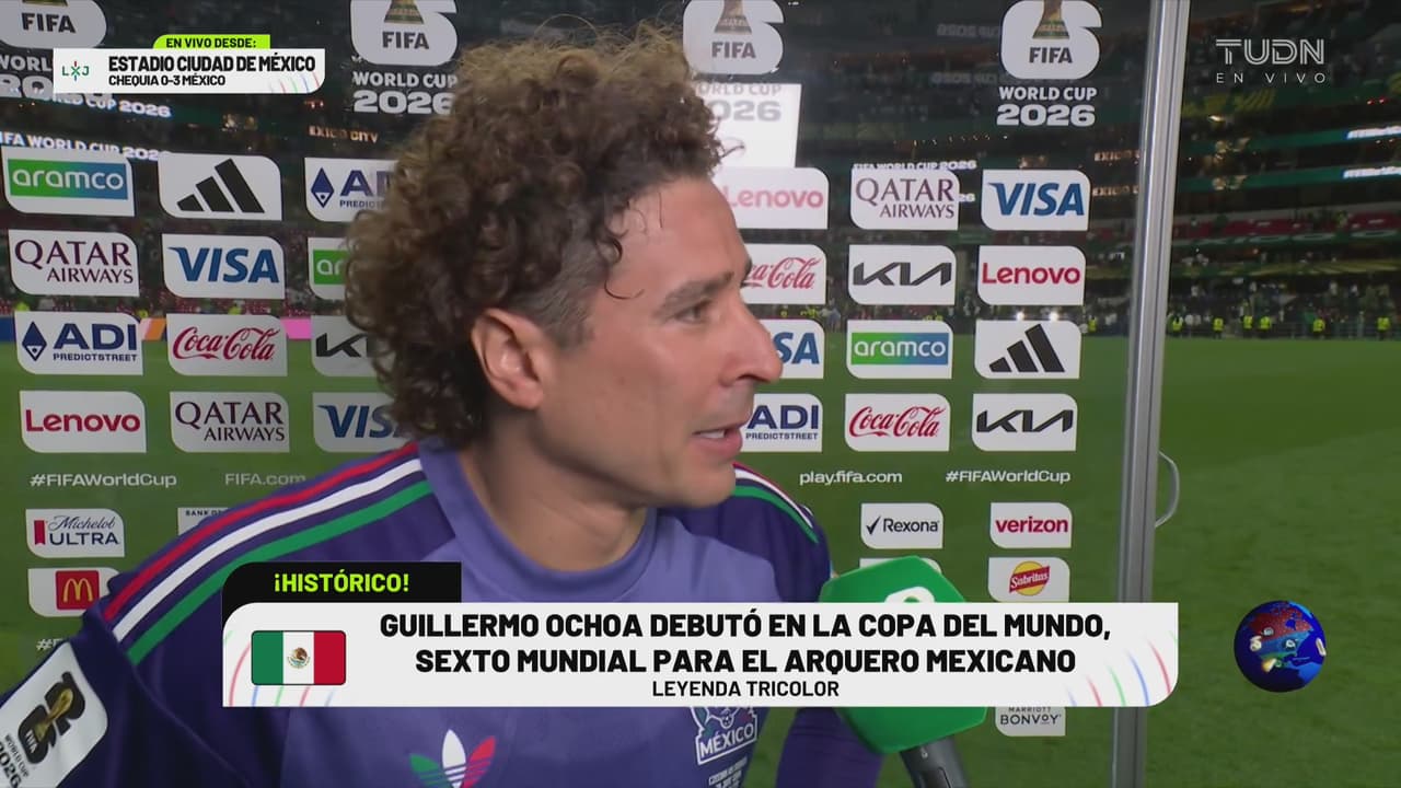 Un cúmulo de emociones y recuerdos los que vivió Guillermo Ochoa