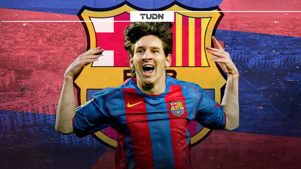 ¡Hace 15 años! Así fue el primer gol de Messi con el Barcelona