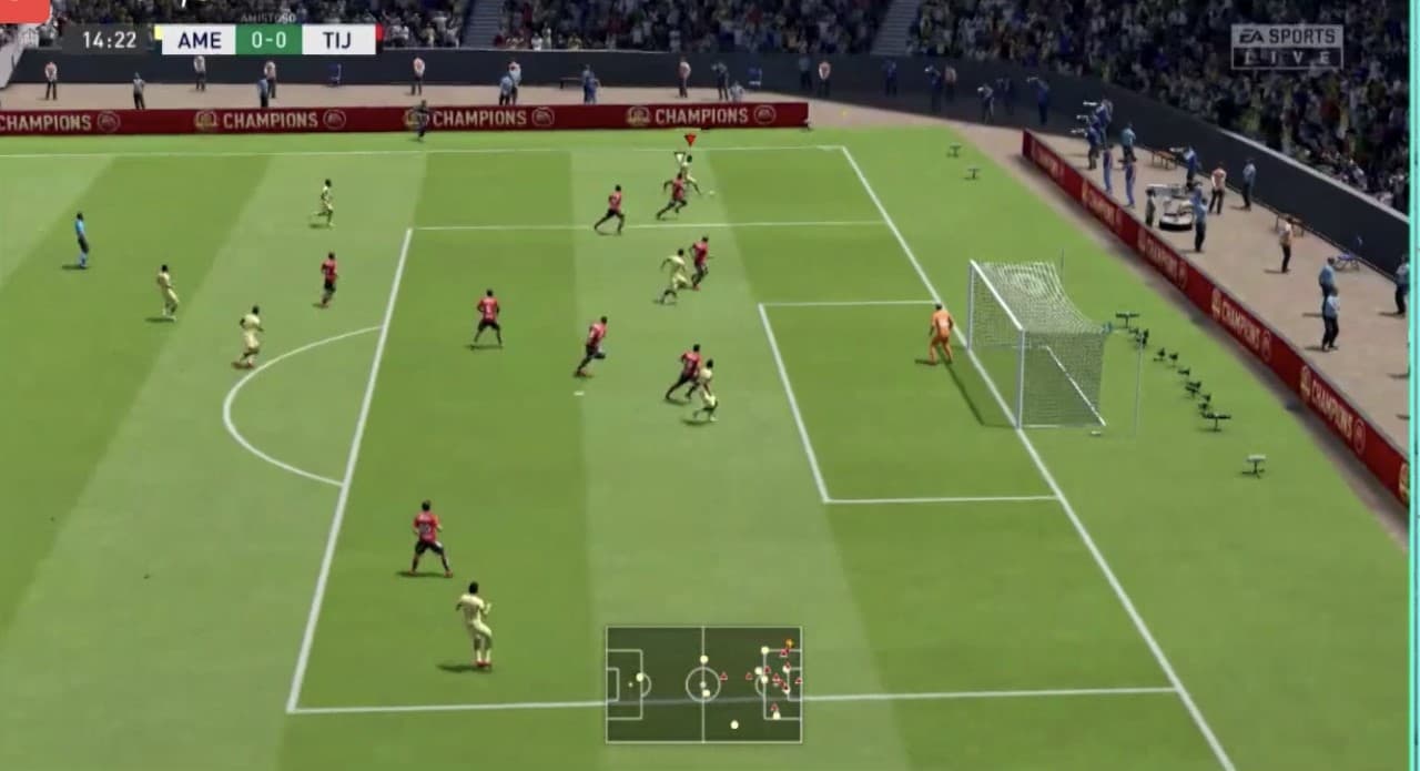 Santiago Cáseres cae en su debut de la eLiga MX frente a Miguel Barbieri, el americanista no encntó su juego y cayó 3-1 frente al xolaje.