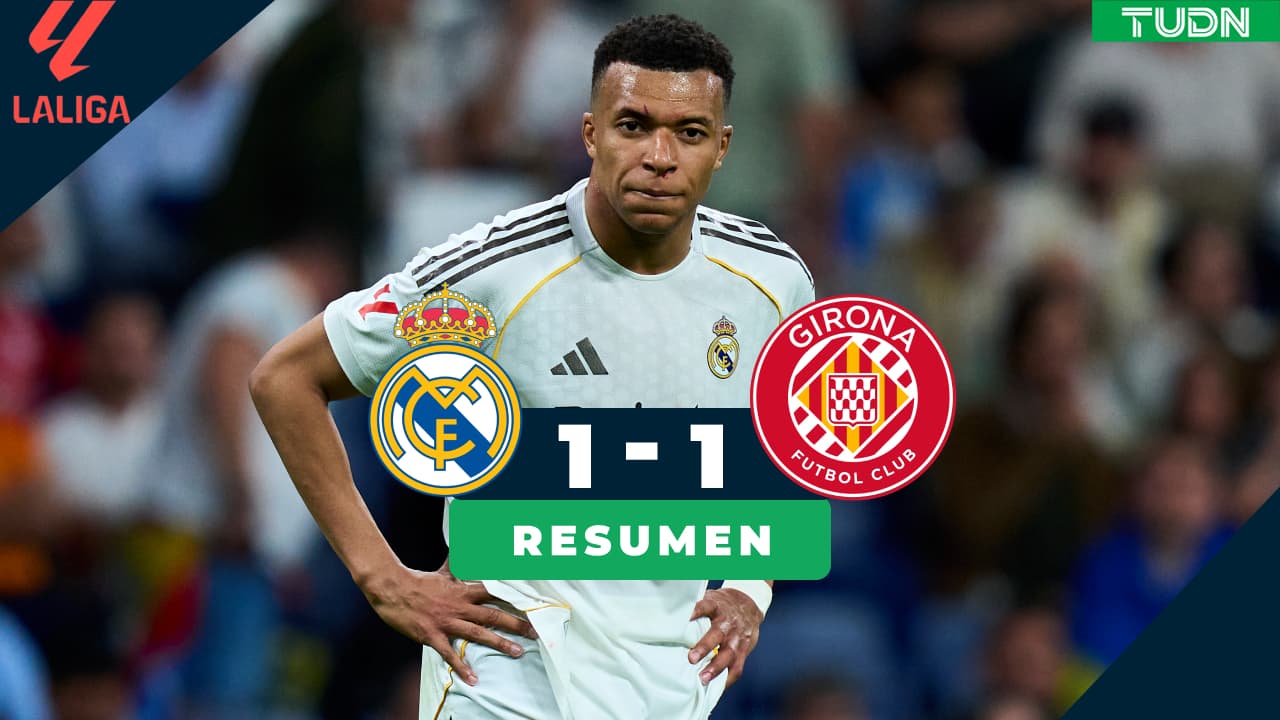 Real Madrid deja ir puntos ante Girona y se aleja del título de LaLiga