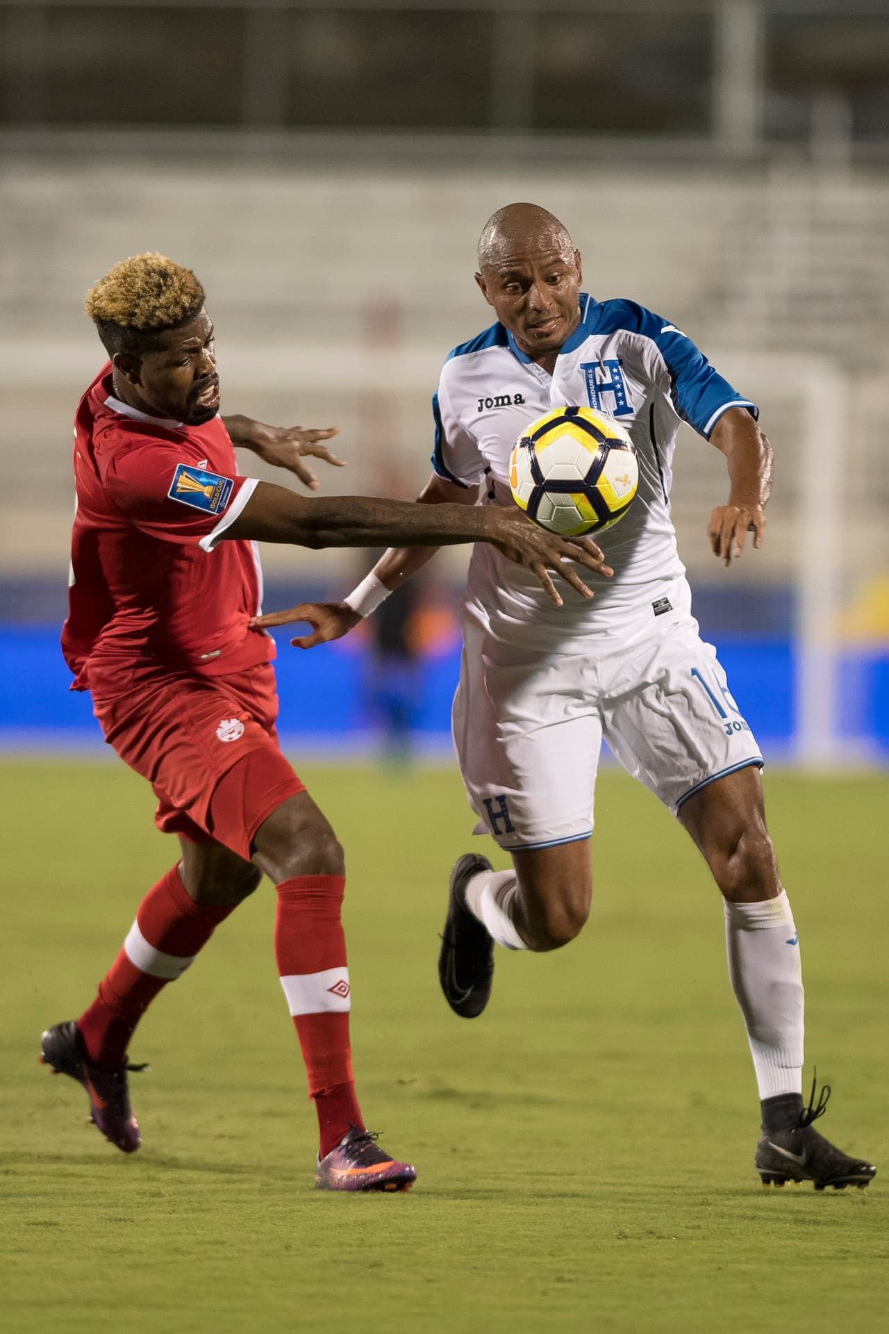 Canadá realizó 7 disparos a puerta por 8 de los Hondureños. La mayoría de estos disparos no representaron mayor peligro.