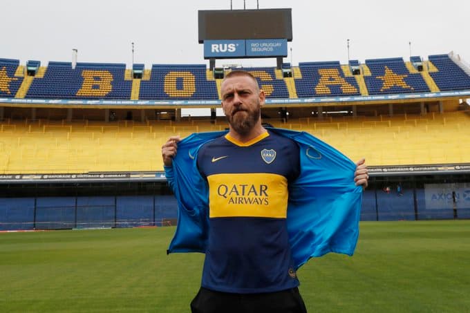 Daniele De Rossi ya está en La Boca