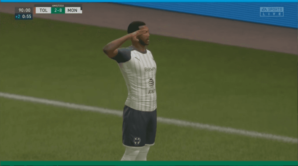 Alan Medina de Toluca, no pudo contener la goliza que le propinó Cantú por parte de Monterrey. Los goles corrieron por parte de Maxi Meza (2), Funes Mori (3), Dorlan Pavón (2) y Gallardo.