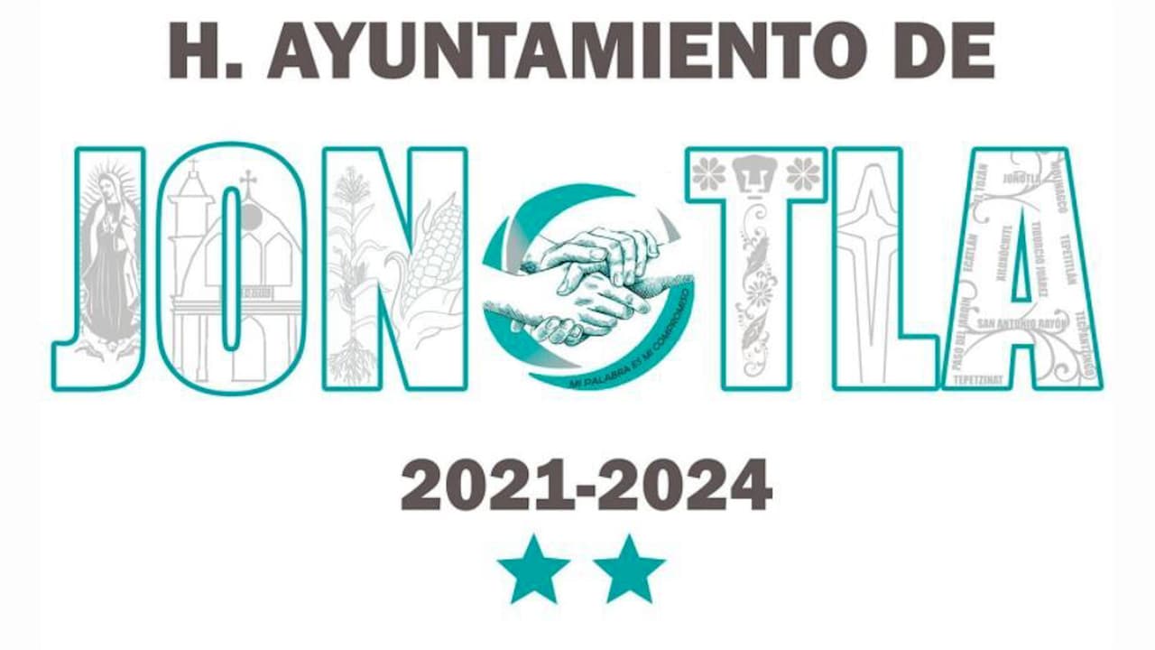 Gobierno de Jonotla incluye escudo de Pumas en su nuevo logo